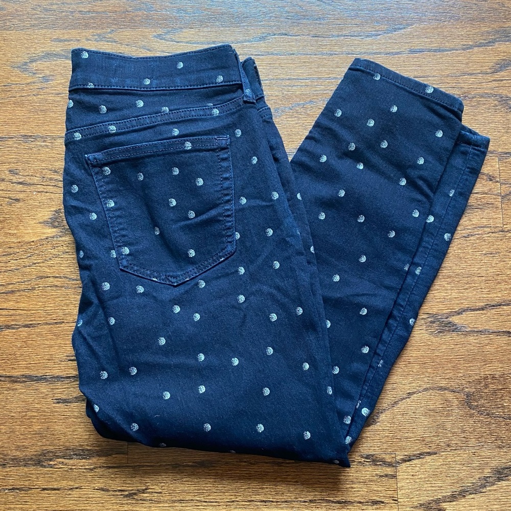 Gap polka dot legging jeans